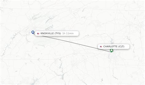 charlotte to knoxville drive time.